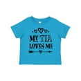 thumbnail image 1 of Inktastic My Tia Loves Me Childs Girls Toddler T-Shirt, 1 of 5