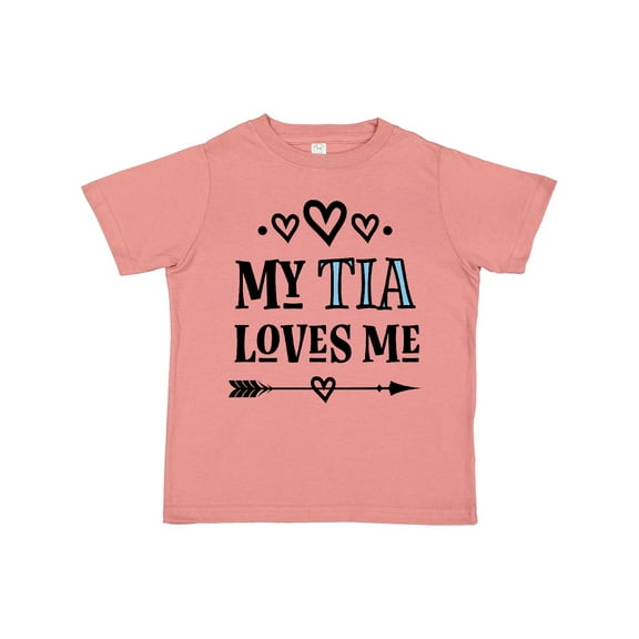 Inktastic My Tia Loves Me Childs Girls Toddler T-Shirt