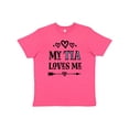 thumbnail image 1 of Inktastic My Tia Loves Me Childs Youth T-Shirt, 1 of 5