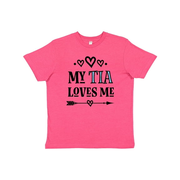 Inktastic My Tia Loves Me Childs Youth T-Shirt