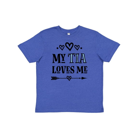 Inktastic My Tia Loves Me Childs Youth T-Shirt