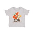 thumbnail image 1 of Inktastic My Tia Loves Me Fox Niece Nephew Gift Boys or Girls Toddler T-Shirt, 1 of 5