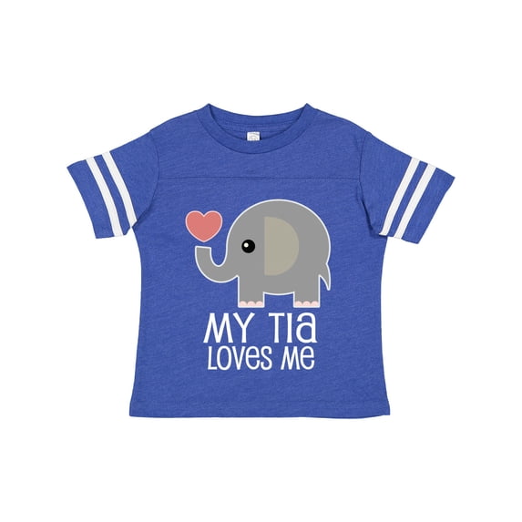Inktastic My Tia Loves Me Grandchild Boys or Girls Toddler T-Shirt