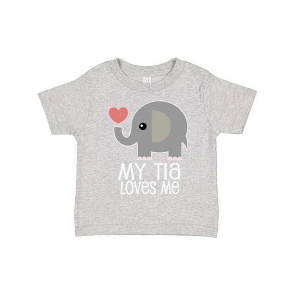 Inktastic My Tia Loves Me Grandchild Boys or Girls Toddler T-Shirt