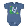 thumbnail image 1 of Inktastic My Tia Loves Me Nephew Boys Baby Bodysuit, 1 of 5