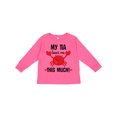 thumbnail image 1 of Inktastic My Tia Loves Me Nephew Boys or Girls Long Sleeve Toddler T-Shirt, 1 of 5