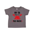 thumbnail image 1 of Inktastic My Tia Loves Me Nephew Boys or Girls Toddler T-Shirt, 1 of 5