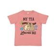 thumbnail image 1 of Inktastic My Tia Loves Me with Sloth and Hearts Boys or Girls Toddler T-Shirt, 1 of 5