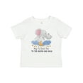 thumbnail image 1 of Inktastic My Tia Loves Me to the Moon and Back Elephant Family Boys or Girls Baby T-Shirt, 1 of 5