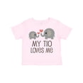 thumbnail image 1 of Inktastic My Tio Loves Me Childs Boys or Girls Toddler T-Shirt, 1 of 5