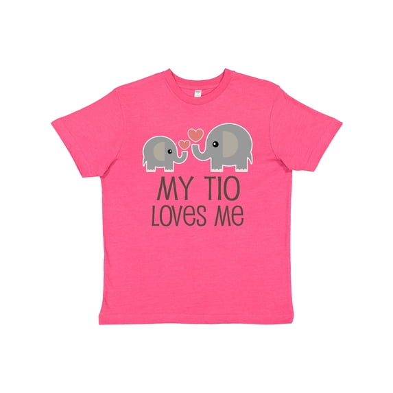 Inktastic My Tio Loves Me Childs Youth T-Shirt