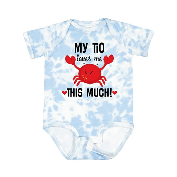 Inktastic My Tio Loves Me Nephew Boys or Girls Baby Bodysuit