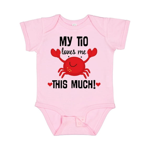 Inktastic My Tio Loves Me Nephew Boys or Girls Baby Bodysuit