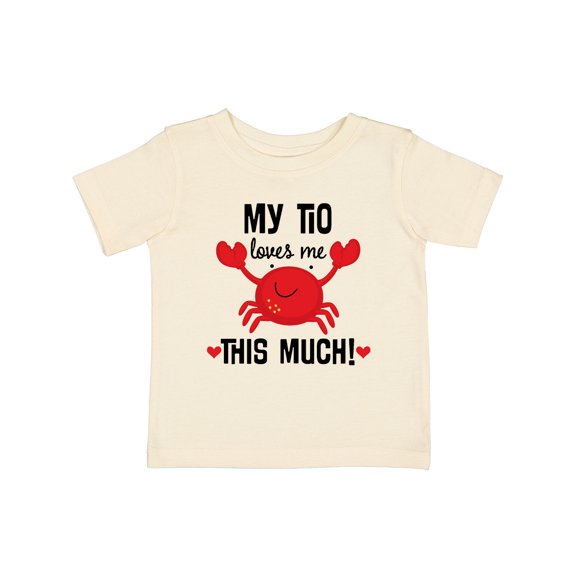 Inktastic My Tio Loves Me Nephew Boys or Girls Baby T-Shirt