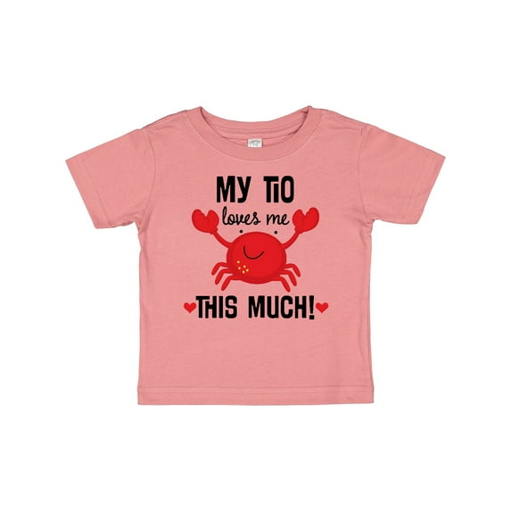 Inktastic My Tio Loves Me Nephew Boys or Girls Baby T-Shirt