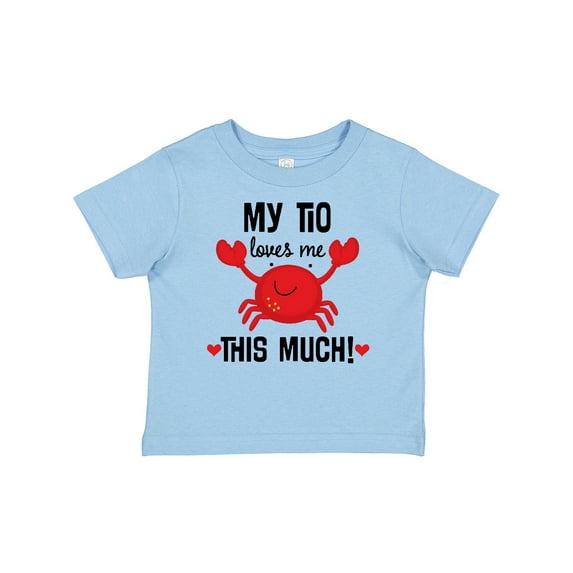 Inktastic My Tio Loves Me Nephew Boys or Girls Baby T-Shirt