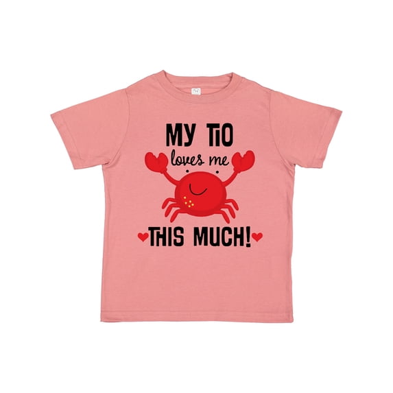 Inktastic My Tio Loves Me Nephew Boys or Girls Toddler T-Shirt