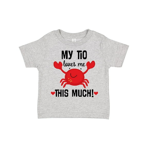 Inktastic My Tio Loves Me Nephew Boys or Girls Toddler T-Shirt