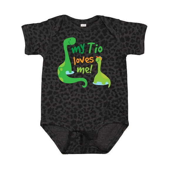 Inktastic My Tio Loves Me Nephew Dinosaur Boys Baby Bodysuit