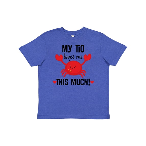 Inktastic My Tio Loves Me Nephew Youth T-Shirt