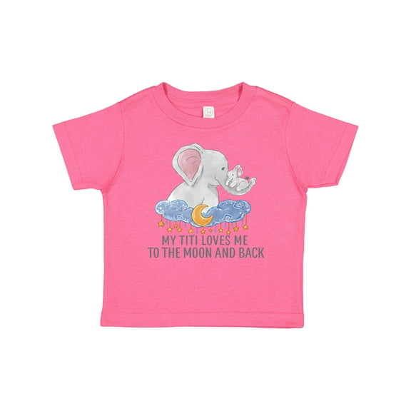 Inktastic My Titi Love Me to the Moon and Back Boys or Girls Baby T-Shirt