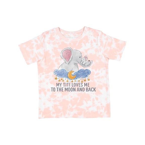 Inktastic My Titi Love Me to the Moon and Back Boys or Girls Toddler T-Shirt