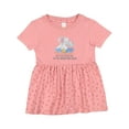 thumbnail image 1 of Inktastic My Titi Love Me to the Moon and Back Girls Baby Dress, 1 of 5