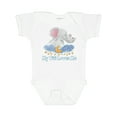 thumbnail image 1 of Inktastic My Titi Loves Me Cute Elephants Clouds Moon and Stars Boys or Girls Baby Bodysuit, 1 of 5