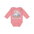 thumbnail image 1 of Inktastic My Titi Loves Me Cute Elephants Clouds Moon and Stars Boys or Girls Long Sleeve Baby Bodysuit, 1 of 5