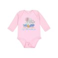 thumbnail image 1 of Inktastic My Titi Loves Me Cute Elephants Clouds Moon and Stars Boys or Girls Long Sleeve Baby Bodysuit, 1 of 5