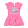 thumbnail image 1 of Inktastic My Titi Loves Me Cute Elephants Clouds Moon and Stars Girls Toddler Dress, 1 of 4
