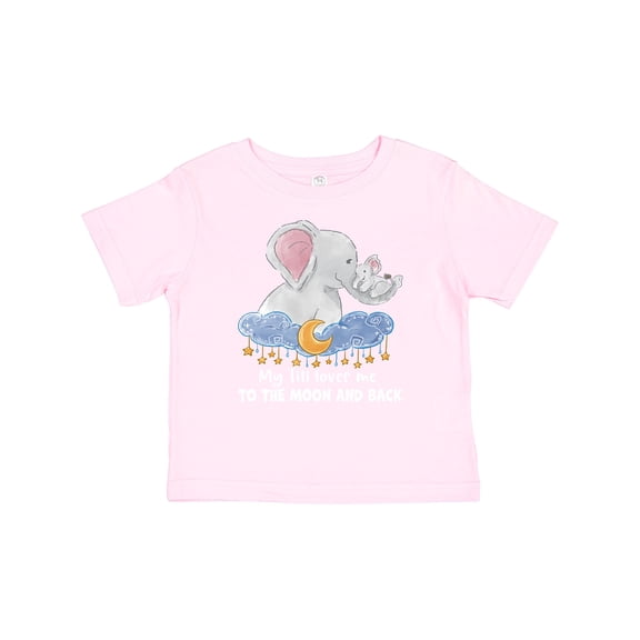Inktastic My Titi Loves Me to the Moon and Back Elephant Family Boys or Girls Baby T-Shirt