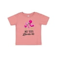 thumbnail image 1 of Inktastic My Titi Loves Me with Two Flamingos Boys or Girls Baby T-Shirt, 1 of 5
