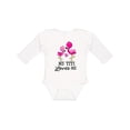 thumbnail image 1 of Inktastic My Titi Loves me with Two Flamingos Boys or Girls Long Sleeve Baby Bodysuit, 1 of 5