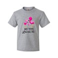 thumbnail image 1 of Inktastic My Titi Loves me with Two Flamingos Youth T-Shirt, 1 of 5