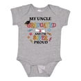 thumbnail image 1 of Inktastic My Uncle Graduated and I'm Super Proud Boys or Girls Baby Bodysuit, 1 of 5