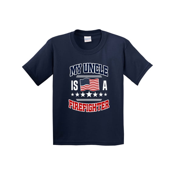 Inktastic My Uncle is a Firefighter Nephew Youth T-Shirt