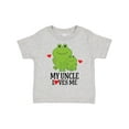 thumbnail image 1 of Inktastic My Uncle Loves Me Frog Boys or Girls Toddler T-Shirt, 1 of 5