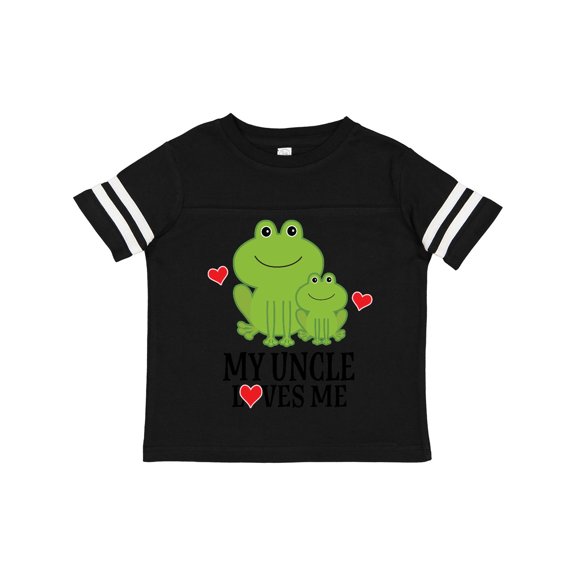 Inktastic My Uncle Loves Me Frog Boys or Girls Toddler T-Shirt