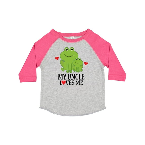 Inktastic My Uncle Loves Me Frog Boys or Girls Toddler T-Shirt