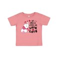 thumbnail image 1 of Inktastic My Uncle Loves Me Lots and Lots Cute Elephant Boys or Girls Baby T-Shirt, 1 of 5