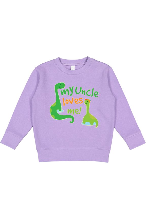 My Uncle Loves Me Toddler Sweatshirt