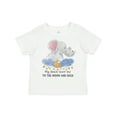 thumbnail image 1 of Inktastic My Uncle Loves Me to the Moon and Back Elephant Family Boys or Girls Toddler T-Shirt, 1 of 5