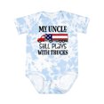 thumbnail image 1 of Inktastic My Uncle Still Plays with Trucks Boys or Girls Baby Bodysuit, 1 of 5