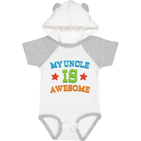 Inktastic My Uncle is Awesome Boys or Girls Baby Bodysuit