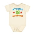 thumbnail image 1 of Inktastic My Uncle is Awesome Boys or Girls Baby Bodysuit, 1 of 5