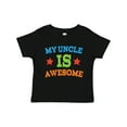 thumbnail image 1 of Inktastic My Uncle is Awesome Boys or Girls Toddler T-Shirt, 1 of 5