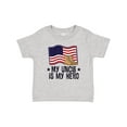 thumbnail image 1 of Inktastic My Uncle is My Hero Military Nephew Boys or Girls Baby T-Shirt, 1 of 5