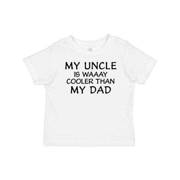 Inktastic My Uncle is Waaay Cooler Than My Dad Boys or Girls Baby T-Shirt