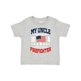 thumbnail image 1 of Inktastic My Uncle is a Firefighter Nephew Boys or Girls Toddler T-Shirt, 1 of 5